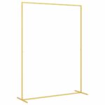vidaXL Svadobný oblúk Zlatá 150 x 49,5 x 200 cm Oceľ – Obrázok 5