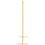 vidaXL Svadobný oblúk Zlatá 150 x 49,5 x 200 cm Oceľ – Obrázok 6