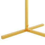 vidaXL Svadobný oblúk Zlatá 150 x 49,5 x 200 cm Oceľ – Obrázok 7