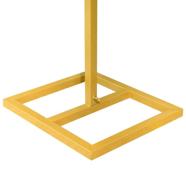 vidaXL Svadobný oblúk Zlatá 657 x 35 x 300 cm Oceľ – Obrázok 7