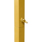 vidaXL Svadobný oblúk Zlatá 657 x 35 x 300 cm Oceľ – Obrázok 8