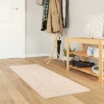 vidaXL Behúň MARSA Krémová 50 x 150 cm Polyester a PVC