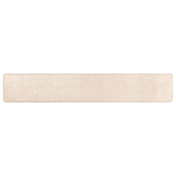 vidaXL Behúň MARSA Krémová 50 x 250 cm Polyester a PVC – Obrázok 2