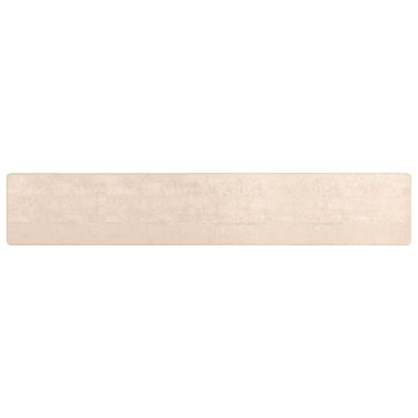 vidaXL Behúň MARSA Krémová 100 x 400 cm Polyester a PVC – Obrázok 2