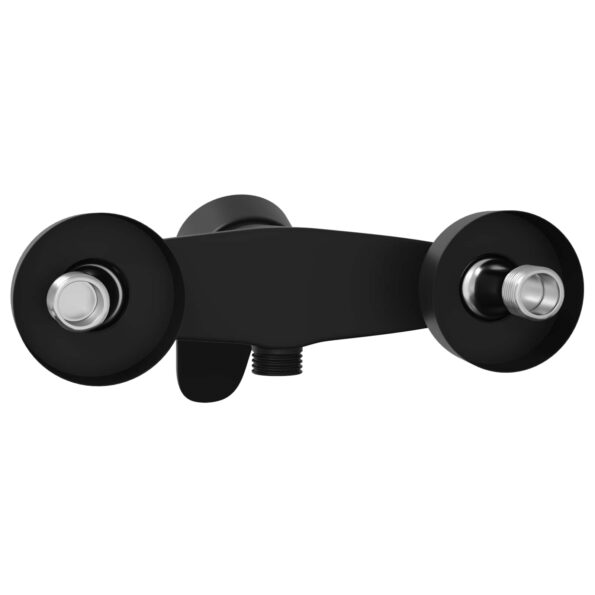 vidaXL Sprchový zmiešavač Čierna G 1 / 2 palca – Obrázok 6