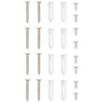 vidaXL Sprchový systém Strieborná 45 x 20 x 96 cm Mosadz, Sus201 a ABS – Obrázok 9