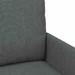 vidaXL Pohovky s vankúšom 55cm Tmavo šedá Preglejka – Obrázok 7