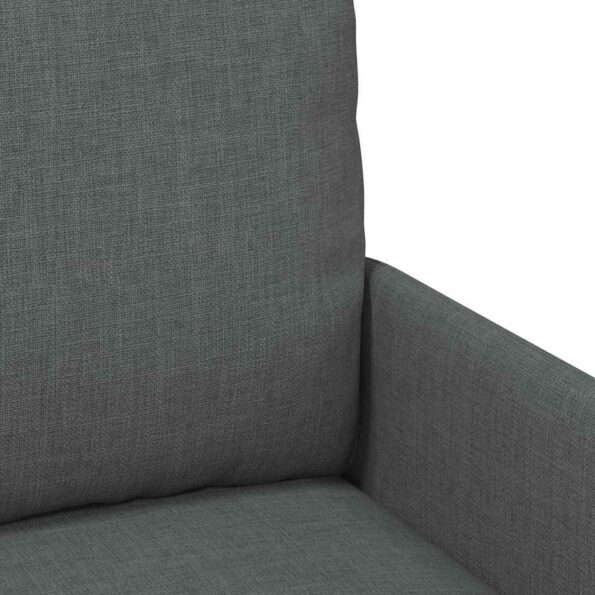 vidaXL Pohovky s vankúšom 55cm Tmavo šedá Preglejka – Obrázok 7