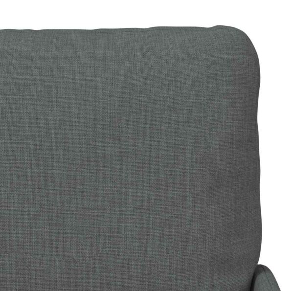 vidaXL Pohovky s vankúšom 55cm Tmavo šedá Preglejka – Obrázok 8