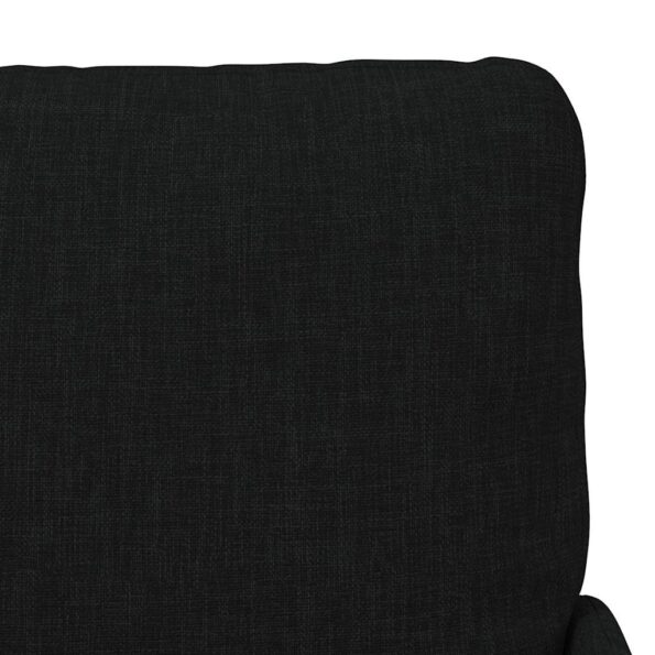 vidaXL Pohovky s vankúšom 55cm Čierna Preglejka – Obrázok 8