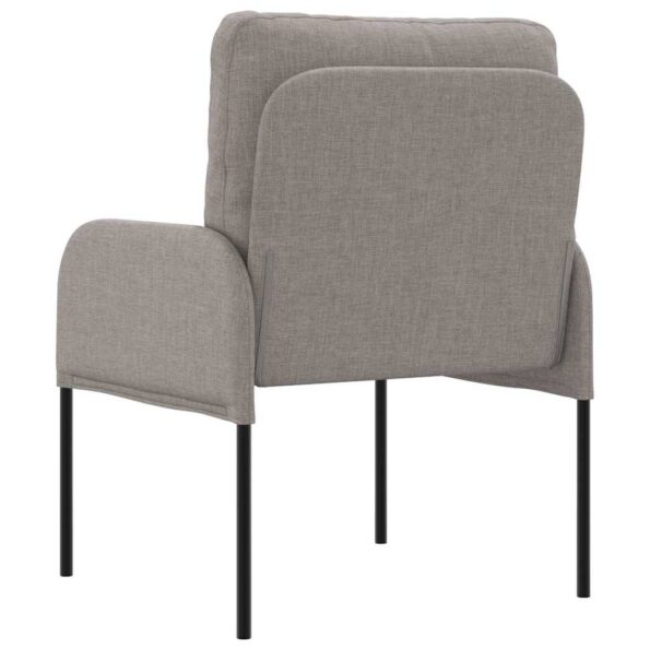 vidaXL Pohovky s vankúšom 55cm Sivohnedá Preglejka – Obrázok 6