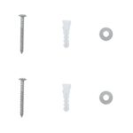 vidaXL Nástenná poštová schránka s dverami Červená 40.5 x 15.5 x 44 cm – Obrázok 10