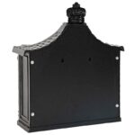 vidaXL Nástenná poštová schránka s dverami Bronzová 40,5 x 16 x 45 cm – Obrázok 8
