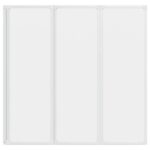 vidaXL Sprchový záves Matné 120 x 117 cm Hliník & PP panel – Obrázok 7