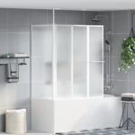 vidaXL Sprchový záves Matné 120 x 70 x 137 cm Hliník