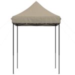 vidaXL Párty stan Sivohnedá 200 x 200 x 306 cm Oxfordská látka – Obrázok 3