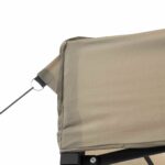 vidaXL Párty stan Sivohnedá 200 x 200 x 306 cm Oxfordská látka – Obrázok 7