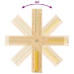 vidaXL Súprava doplnkov do sauny 4 pcs Hnedá – Obrázok 12