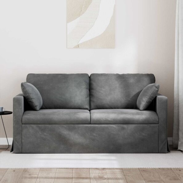 vidaXL Pohovka Tmavo šedá – Obrázok 3