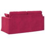 vidaXL Pohovka Víno červené – Obrázok 6