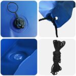 vidaXL Vankúš do bazéna Modrá 400 x 200 x 140 cm PVC – Obrázok 5