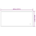 vidaXL Vankúš do bazéna Modrá 400 x 200 x 140 cm PVC – Obrázok 9