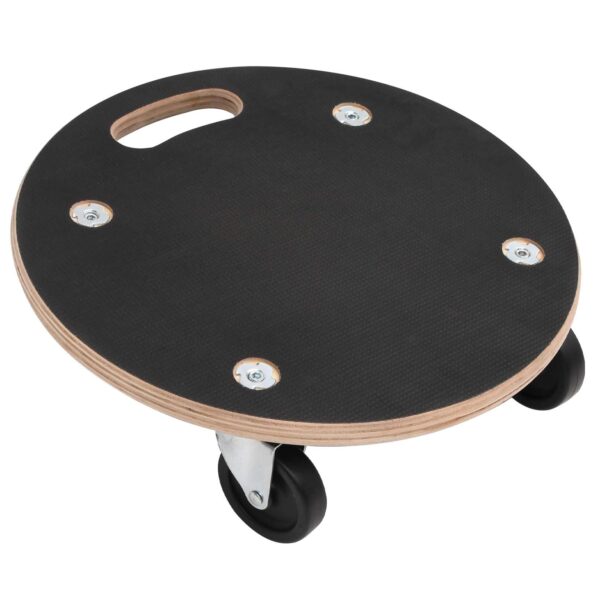 vidaXL Prepravný vozík 6 pcs Sivá Preglejka – Obrázok 3