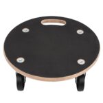 vidaXL Prepravný vozík 6 pcs Sivá Preglejka – Obrázok 5