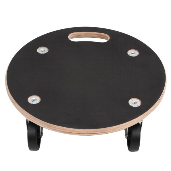 vidaXL Prepravný vozík 6 pcs Sivá Preglejka – Obrázok 5