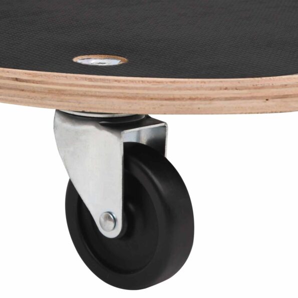 vidaXL Prepravný vozík 6 pcs Sivá Preglejka – Obrázok 7