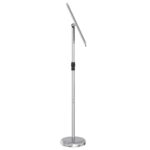 vidaXL Stánky na výstavy Strieborná 30 x 25 x 128 cm Hliník – Obrázok 8