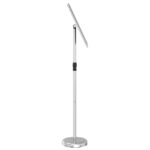 vidaXL Stánky na výstavy Strieborná 30 x 25 x 128 cm Hliník – Obrázok 8