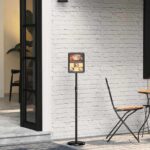 vidaXL Stánky na výstavy Čierna 25 x 25 x 125 cm Hliník