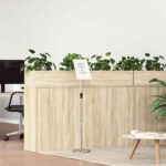 vidaXL Stánky na výstavy Strieborná 25 x 25 x 125 cm Hliník – Obrázok 4