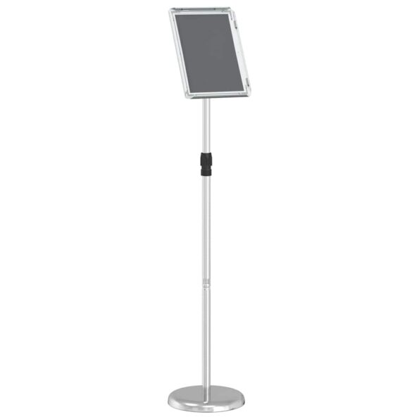 vidaXL Stánky na výstavy Strieborná 25 x 25 x 125 cm Hliník – Obrázok 6
