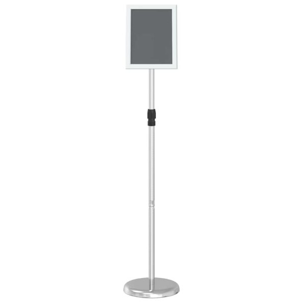 vidaXL Stánky na výstavy Strieborná 25 x 25 x 125 cm Hliník – Obrázok 7