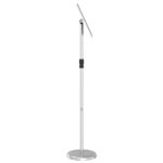 vidaXL Stánky na výstavy Strieborná 25 x 25 x 125 cm Hliník – Obrázok 8