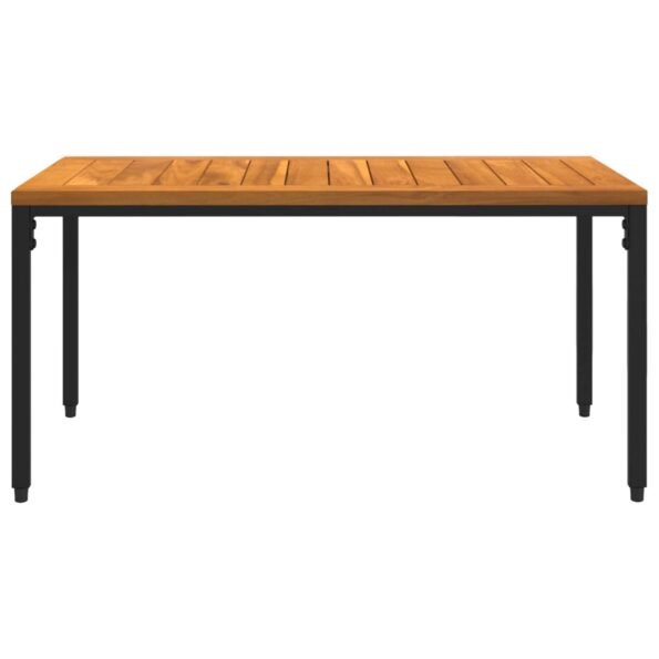 vidaXL Záhradný nábytok s vankúšom 4 pcs Čierna PE ratan – Obrázok 10