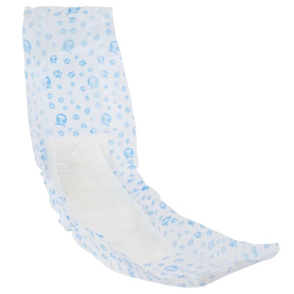 vidaXL Jednorazové psie plienky pre samcov 30 pcs Biela XL – Obrázok 5