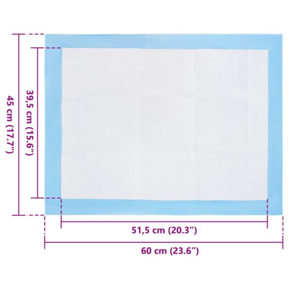 vidaXL Tréningová podložka pre domácich miláčikov 50 pcs 60 x 45 cm – Obrázok 6