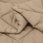 vidaXL Letná prikrývka Sivohnedá 200 x 155 cm Mikrovlákno – Obrázok 5