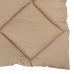 vidaXL Letná prikrývka Sivohnedá 200 x 155 cm Mikrovlákno – Obrázok 8