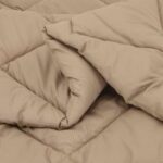 vidaXL Letná prikrývka Sivohnedá 200 x 200 cm Mikrovlákno – Obrázok 5