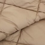 vidaXL Letná prikrývka Sivohnedá 220 x 155 cm Mikrovlákno – Obrázok 7