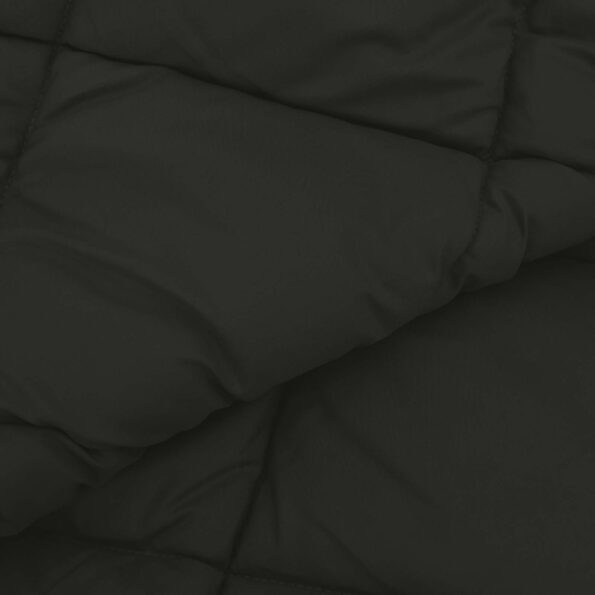 vidaXL Letná prikrývka Čierny 200 x 155 cm Mikrovlákno – Obrázok 7