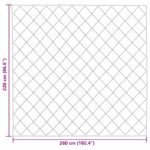 vidaXL Prikrývka na celý rok Zelená 220 x 260 cm Mikrovlákno – Obrázok 10