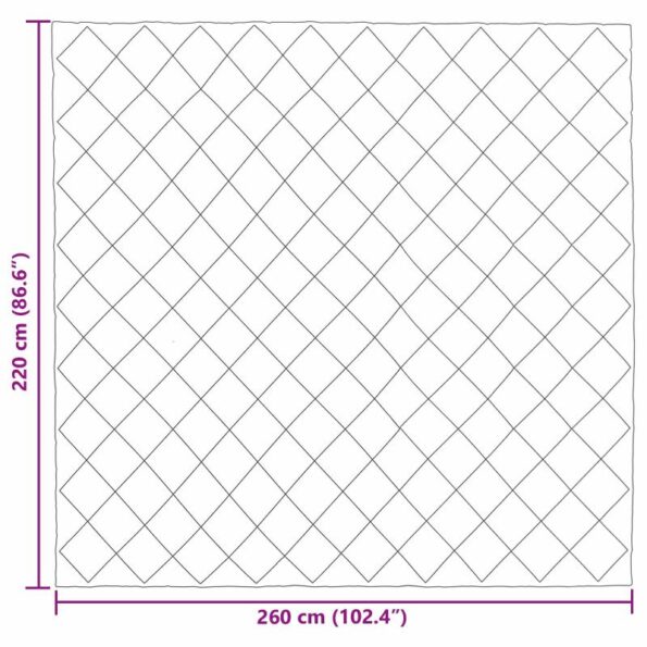 vidaXL Prikrývka na celý rok Zelená 220 x 260 cm Mikrovlákno – Obrázok 10