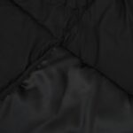 vidaXL Letná prikrývka Čierna 200 x 155 cm Satén a mikrovlákno – Obrázok 7