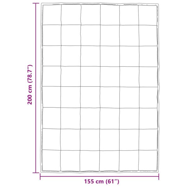 vidaXL Prikrývka na celý rok Zlatá 155 x 220 cm Satén a mikrovlákno – Obrázok 10