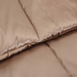 vidaXL Prikrývka na celý rok Zlatá 155 x 220 cm Satén a mikrovlákno – Obrázok 7